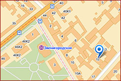 Карта проезда